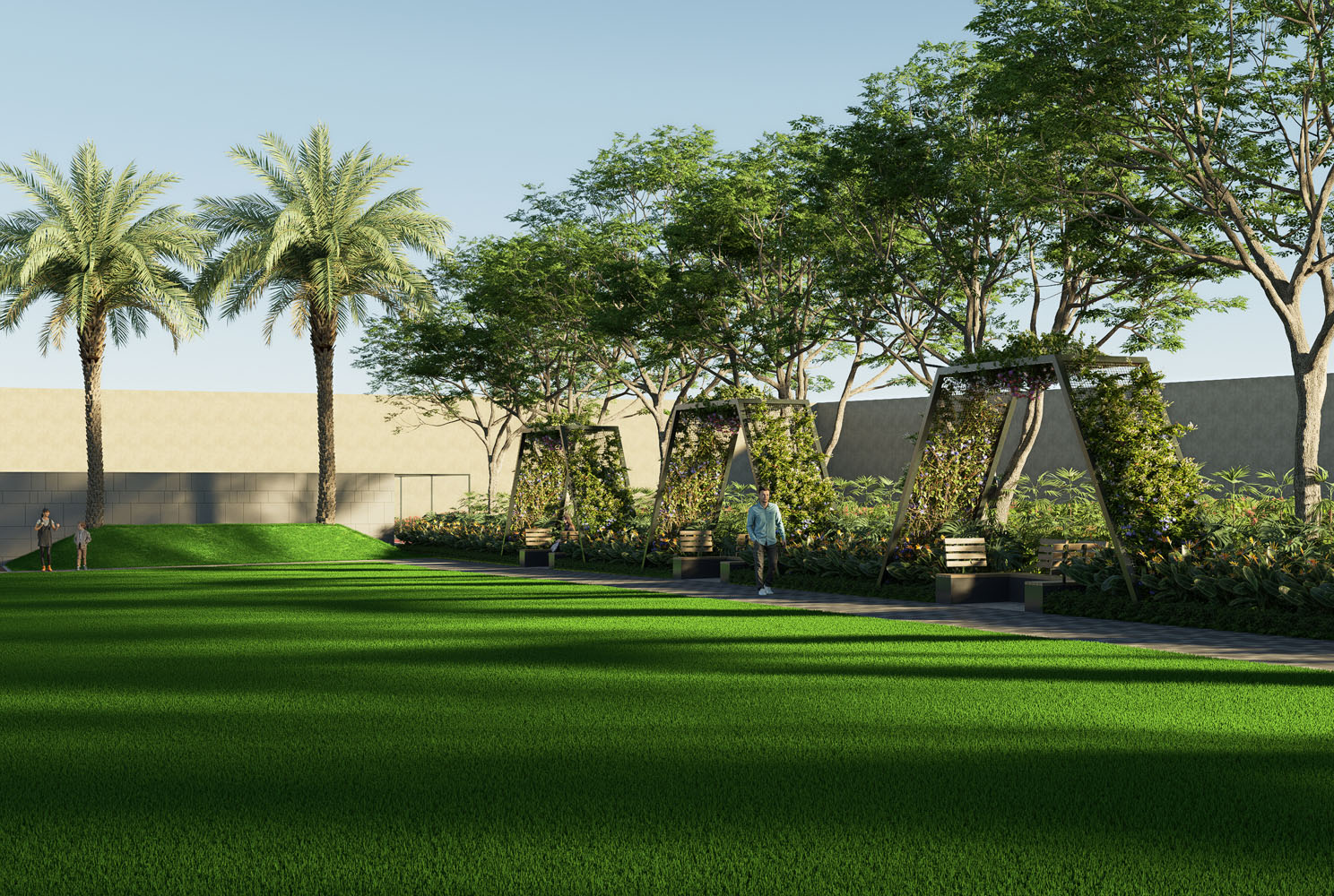 Seating with Pergola